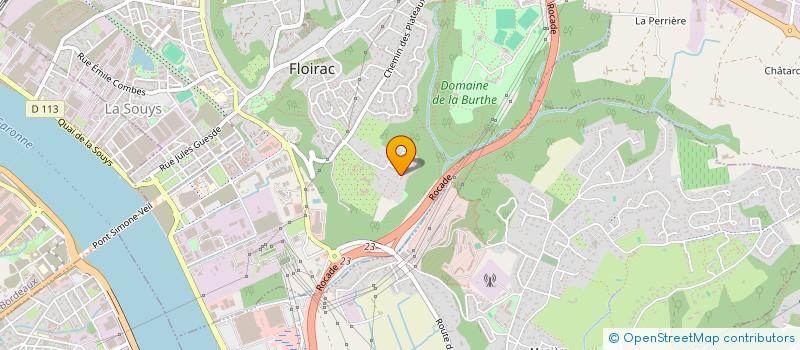 localisation de l'entreprise CASAME  FLOIRAC