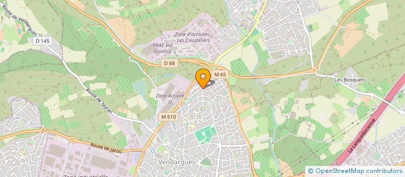 localisation de l'entreprise CASAMI  VENDARGUES