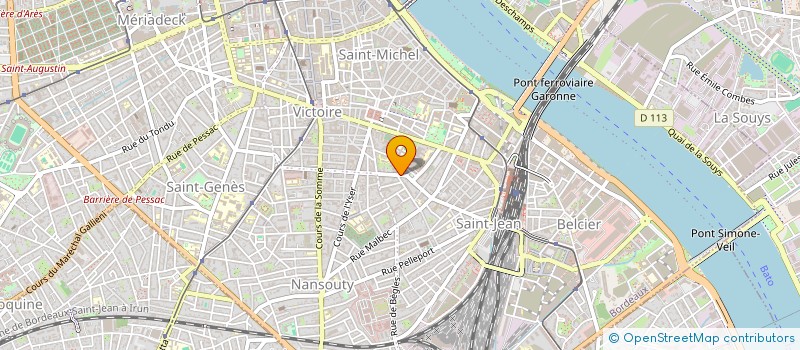 localisation de l'entreprise CASAMIA à BORDEAUX