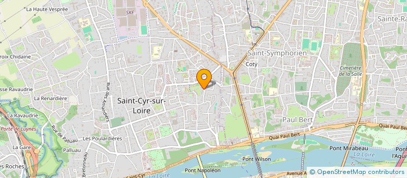 localisation de l'entreprise CASAMOB à SAINT CYR SUR LOIRE