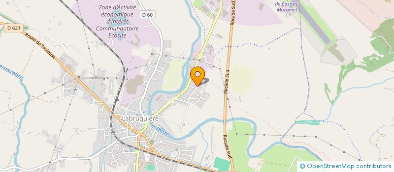 localisation de l'entreprise CASAMONDE  LABRUGUIERE