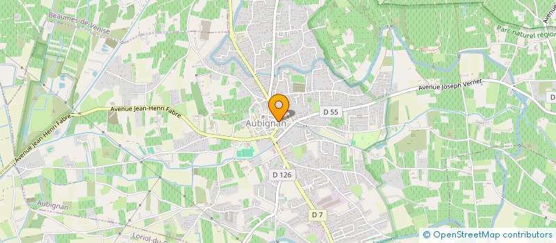 localisation de l'entreprise CASAN  AUBIGNAN