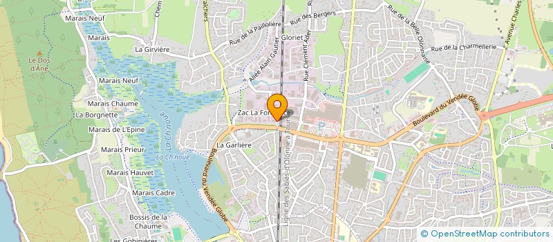 localisation de l'entreprise CASANEO à LES SABLES D'OLONNE