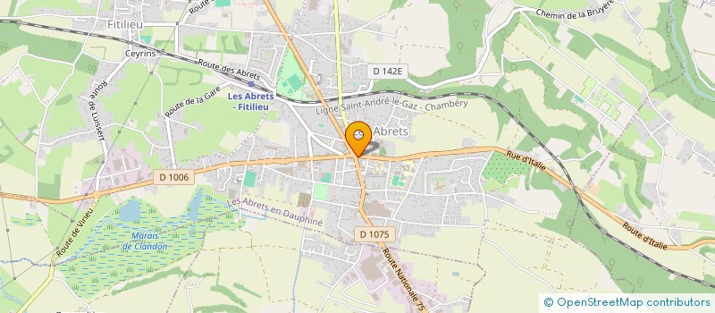 localisation de l'entreprise CASANIDO  LES ABRETS EN DAUPHINE