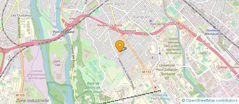 localisation de l'entreprise CASANOVA à TOULOUSE