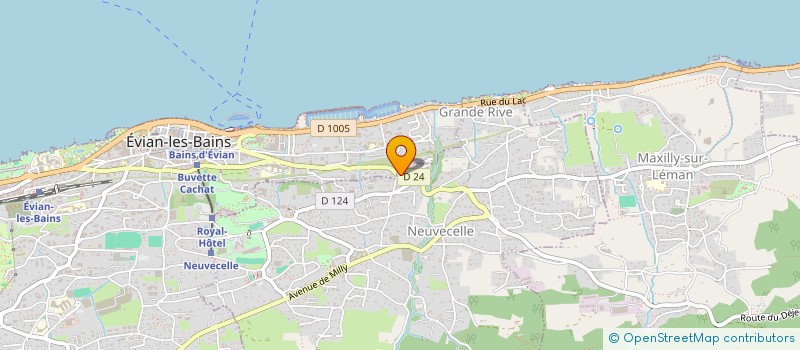 localisation de l'entreprise CASANOVA  NEUVECELLE