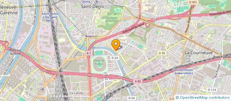 localisation de l'entreprise CASANOVA  SAINT-DENIS