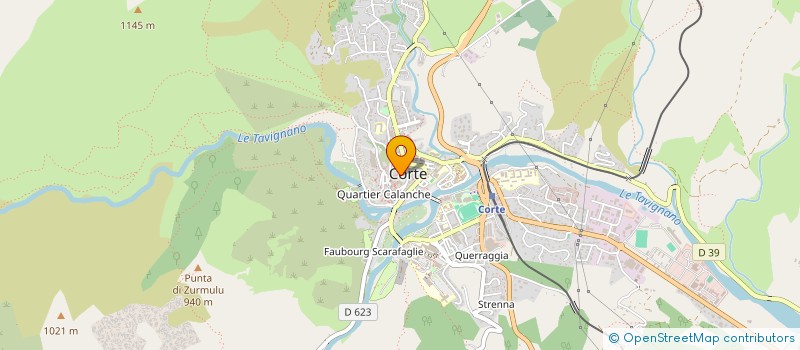 localisation de l'entreprise CASANOVA IMMOBILIER 2 à CORTE