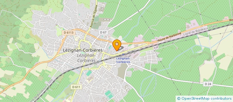 localisation de l'entreprise CASANOVA PAUL ET JEAN à LEZIGNAN-CORBIERES