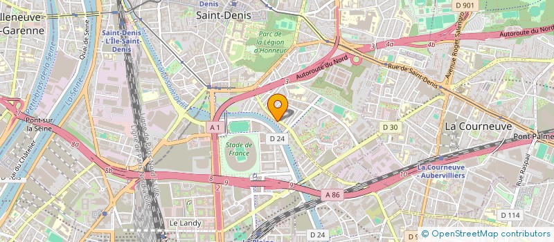 localisation de l'entreprise CASANOVA VIANDES à SAINT-DENIS