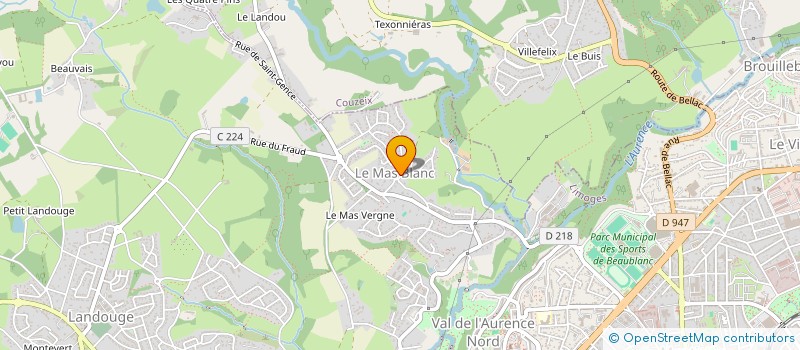 localisation de l'entreprise CASAP CORSICA à LIMOGES