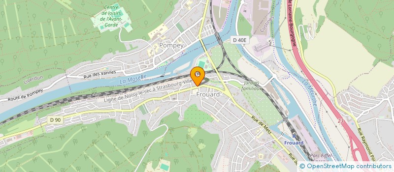 localisation de l'entreprise CASAPACHA  FROUARD