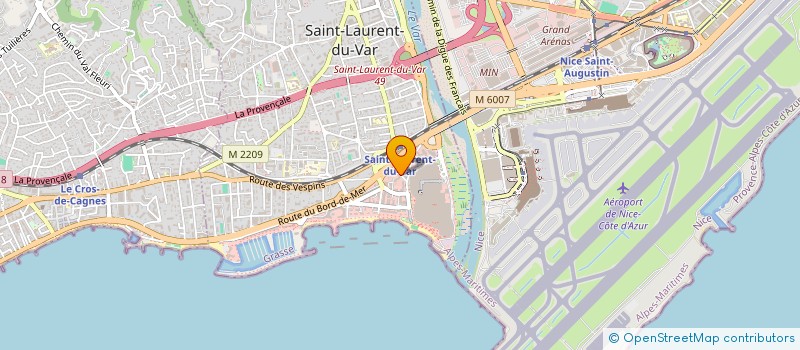 localisation de l'entreprise CASAPACHO à SAINT-LAURENT-DU-VAR