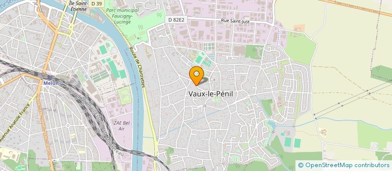 localisation de l'entreprise CASAPAMA à VAUX-LE-PENIL