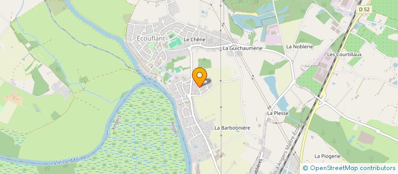 localisation de l'entreprise CASAPE  ECOUFLANT