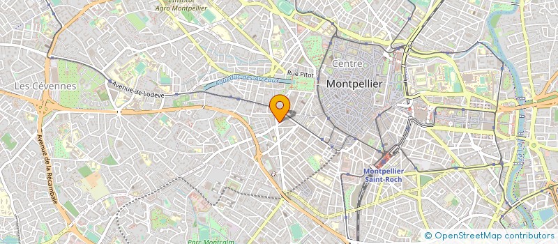 localisation de l'entreprise CASAPHONE à MONTPELLIER