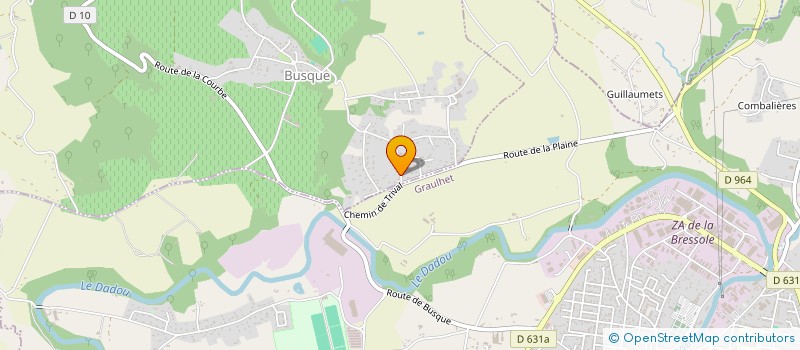 localisation de l'entreprise CASAPIC  BUSQUE