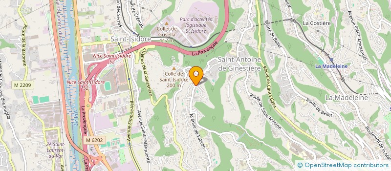 localisation de l'entreprise CASAPIERRIC à NICE