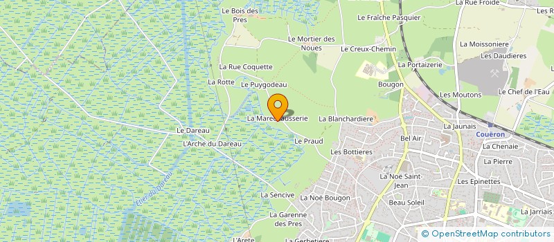 localisation de l'entreprise CASAPLANS à COUERON