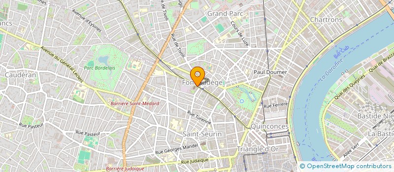 localisation de l'entreprise CASAPOULPES  BORDEAUX