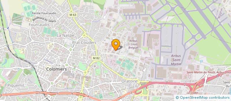 localisation de l'entreprise CASAPROJET à COLOMIERS