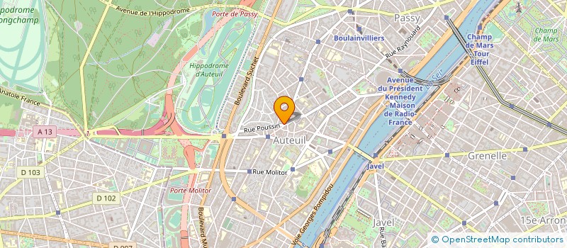 localisation de l'entreprise CASARE  PARIS