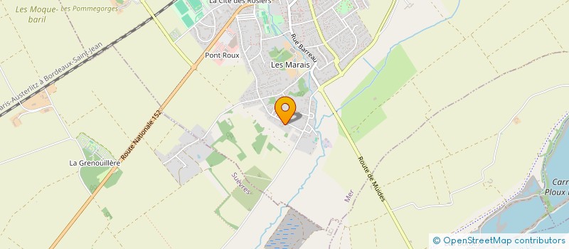 localisation de l'entreprise CASARENOV41  MER