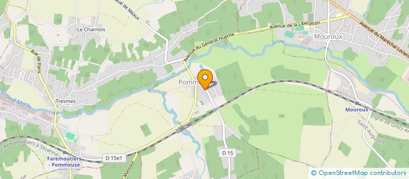 localisation de l'entreprise CASARMONY  POMMEUSE