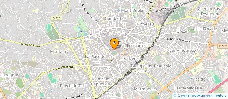 localisation de l'entreprise CASAS AND CO  NIMES