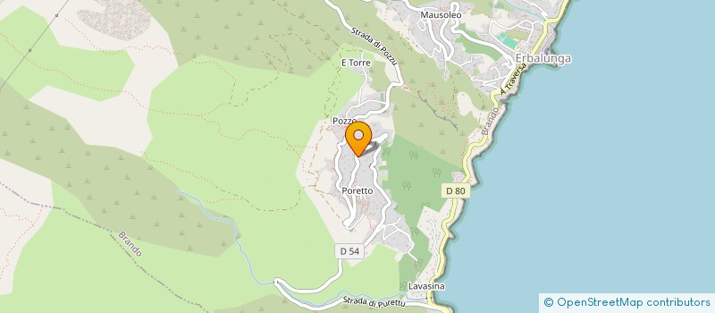 localisation de l'entreprise CASASITTING à BRANDO