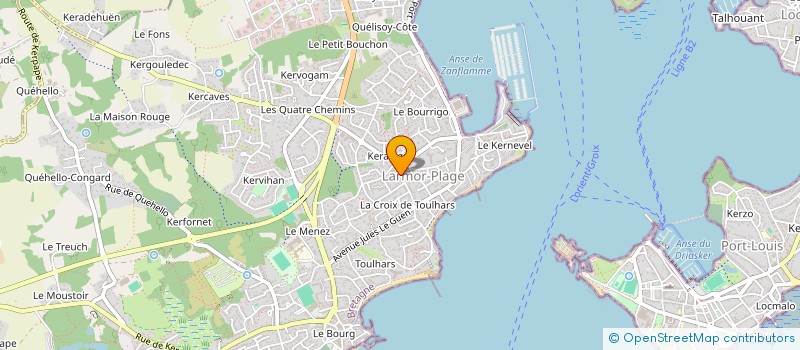 localisation de l'entreprise CASAT CAPITAL  LARMOR-PLAGE