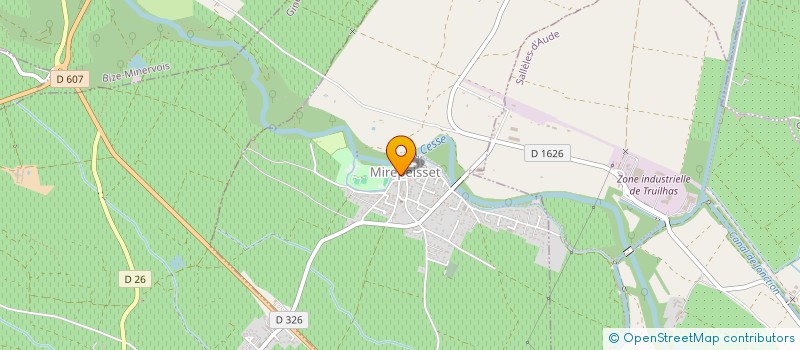 localisation de l'entreprise CASATENENTAS  MIREPEISSET