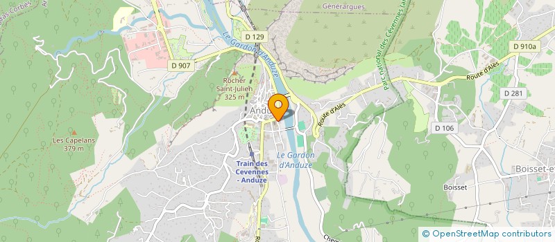 localisation de l'entreprise CASATOIT  ANDUZE