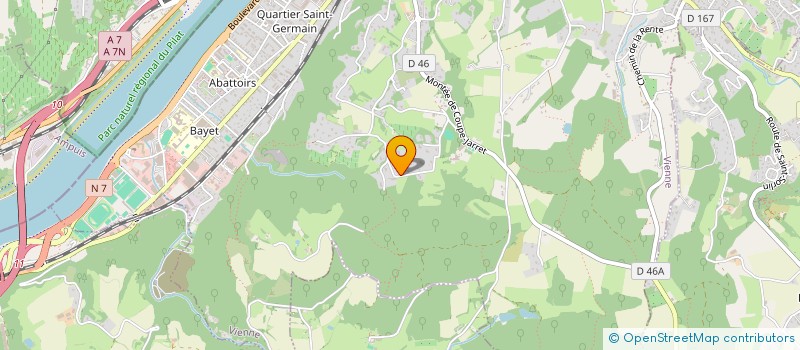 localisation de l'entreprise CASATOPINI  VIENNE