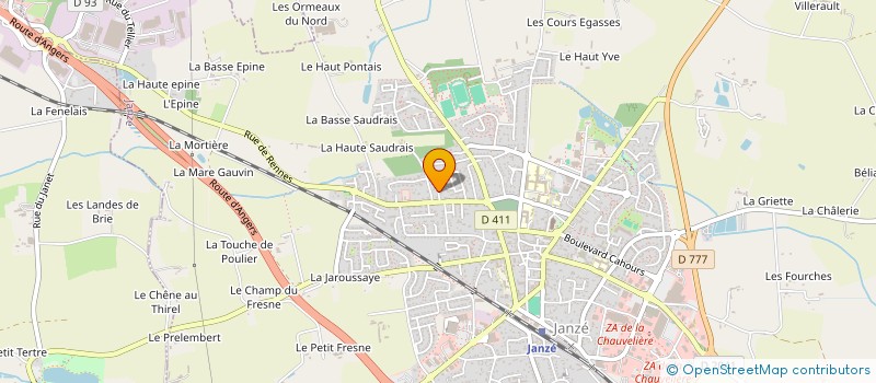 localisation de l'entreprise CASATY  JANZE