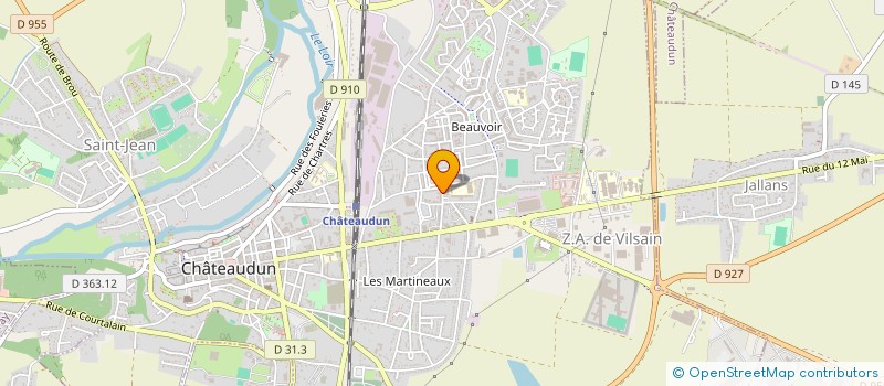 localisation de l'entreprise CASATYPIQUE  CHATEAUDUN