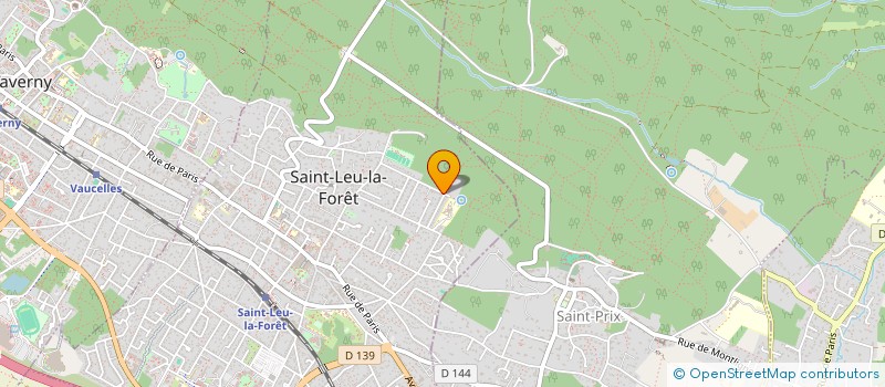 localisation de l'entreprise CASAVEL  SAINT-LEU-LA-FORET