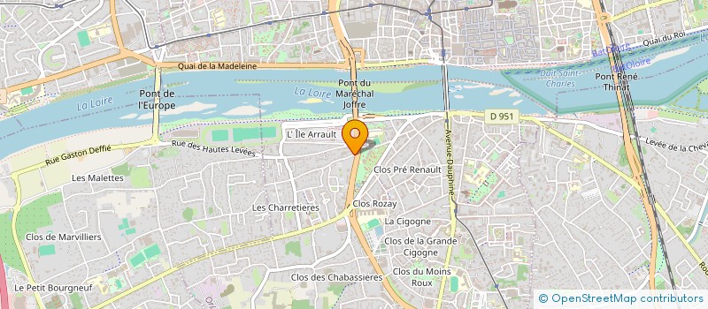 localisation de l'entreprise CASAVIA à ORLEANS