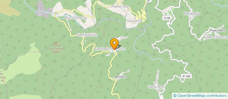 localisation de l'entreprise CASAVICCINA à CARCHETO-BRUSTICO