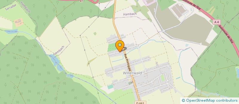 localisation de l'entreprise CASAWEB  WILLERWALD