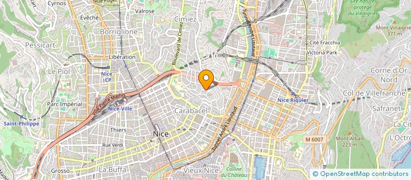 localisation de l'entreprise CASAYA à NICE