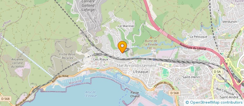 localisation de l'entreprise CASAZETTE à MARSEILLE