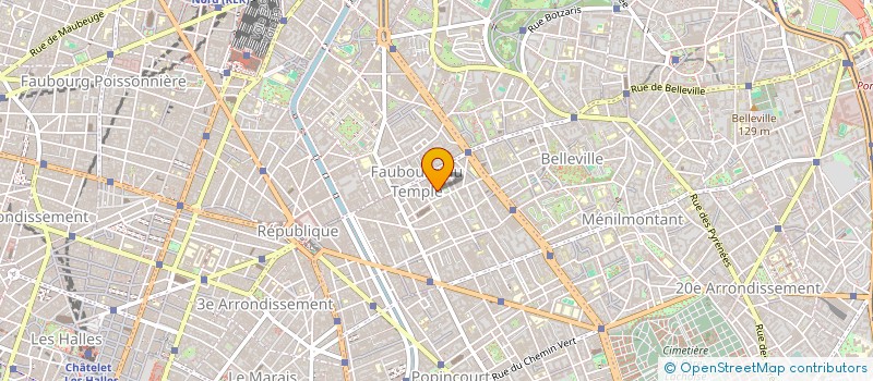 localisation de l'entreprise CASB ESPACE DELPHINE SEYRIG  PARIS