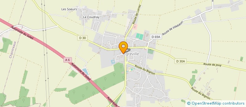 localisation de l'entreprise CASBA DU LUNAIN à EGREVILLE