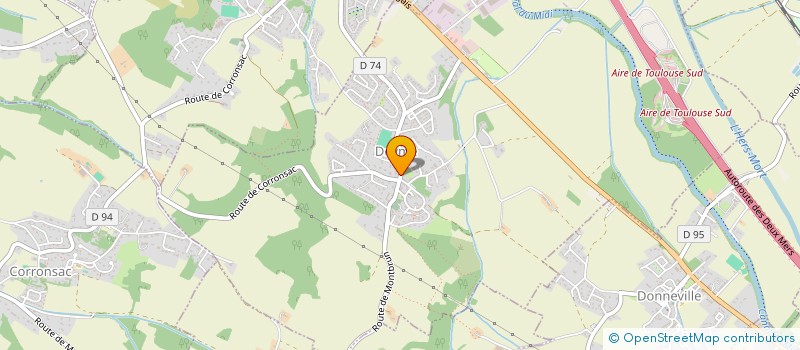 localisation de l'entreprise CASCADE FLORALE  BELBERAUD