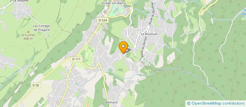 localisation de l'entreprise CASCADE L ASS POUR L ENS DE L ANGLAIS  VAULNAVEYS-LE-HAUT