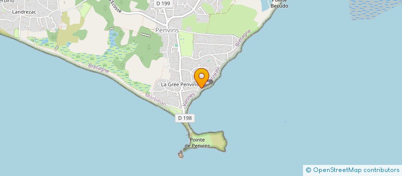 localisation de l'entreprise CASCADY  SARZEAU