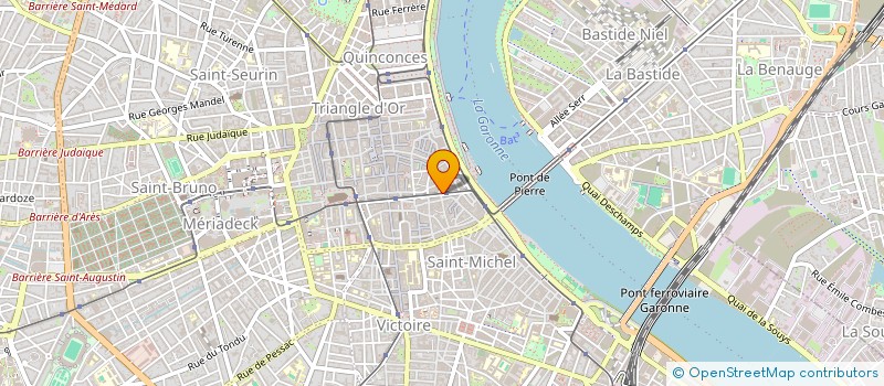 localisation de l'entreprise CASCAIS  BORDEAUX