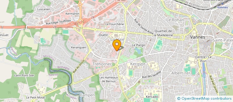 localisation de l'entreprise CASCIE GROUPE MSA SERVICES à VANNES