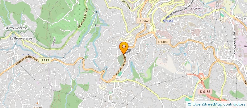 localisation de l'entreprise CASDAM DISTRIBUTION à GRASSE